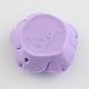 Rose Flower Resin Beads for Kids Bubblegum Necklace RESI-R110-04-2
