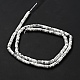 Electroplated Natural Howlite Bead Strands G-D470-01A-3
