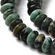 Natural African Turquoise(Jasper) Beads Strands G-Z030-A24-01-4