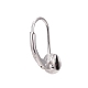 Accessoires pour boucles d'oreilles dormeuses en argent sterling plaqué rhodium X-STER-I017-084I-P-3