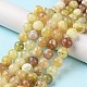 Natural Yellow Opal Beads Strands G-Q1001-A01-02-4
