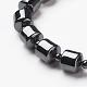 Non-magnetic Synthetic Hematite Beaded Necklaces NJEW-G290-23-2