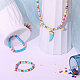 Эластичные браслеты и комплекты украшений с подвесками SJEW-SZ0001-001-2