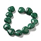 Chapelets de perles en malachite synthétique G-K335-01B-2