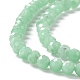 Brins de perles de verre naturel G-M390-04B-4