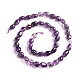 Natural Amethyst Beads Strands G-D0002-B33-2