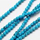 Synthetic Chinese Turquoise Bead Strands G-A129-2mm-28-1