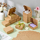Boîte en papier kraft&nbsp;CON-WH0036-03-4