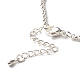 Bracelets de perles d'améthyste naturelle BJEW-JB06384-02-5