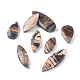 Подвески из натуральных драгоценных камней или кабошоны с плоской спинкой G-L533-32-1