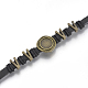 Genuine Cowhide Bracelet Making MAK-Q025-AB01-V-5