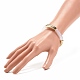 Stämmiges Stretch-Armband aus gebogenem Acrylrohr für Frauen BJEW-JB08123-3