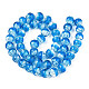Brins de perles au chalumeau transparentes lumineuses faites à la main LAMP-T017-04E-2