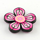 Polymer Clay Flower Beads CLAY-R058-M-3