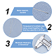 Steel Wire Assorted Findings Kit FIND-WH0096-15-5