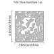 Stampi per stampi di acciaio al carbonio DIY-WH0263-0038-2