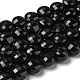 Brins de perles d'onyx noir naturel (teints et chauffés) G-K351-A02-03-1