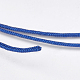 ナイロン糸  カスタム織ジュエリーにはナイロンのアクセサリーコード  ブルー  0.8mm  約45m /ロール NWIR-K022-0.8mm-17-3