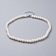 Collares naturales de perlas de agua dulce NJEW-JN02513-1