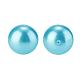 8mm About 200Pcs Glass Pearl Beads DeepSky Blue Tiny Satin Luster Loose Round Beads in One Box for Jewelry Making HY-PH0001-8mm-073-3