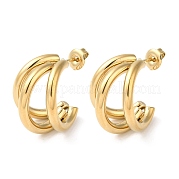 Серьги-гвоздики из нержавеющей стали 304 EJEW-Z026-17G