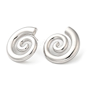 Серьги-гвоздики из латуни vortex для женщин EJEW-Z019-14P
