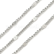 Цепи Figaro из нержавеющей стали 304 CHS-K017-10P