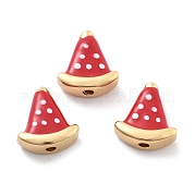 Стойки обшивки латунные бусины KK-H449-56G-01-NR