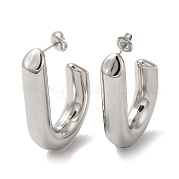 Серьги-гвоздики из нержавеющей стали 304 EJEW-Z022-16P