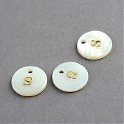 Подвески из пресноводных оболочек SSHEL-S249-S