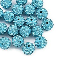 Бусины с класс А стразами&nbsp;RB-B025-4