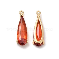 Vero ciondolo in ottone placcato oro 18k&nbsp;KK-B074-73G-01