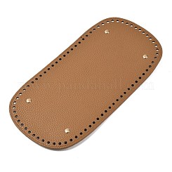 CHGCRAFT 2pcs Brown Detachable PU Leather Bag Strap Drawstring