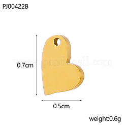 Colgantes de acero inoxidable 304&nbsp;STAS-OY019-65G