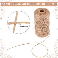 Corde de jute de 100 m&nbsp;OCOR-SP0001-23E
