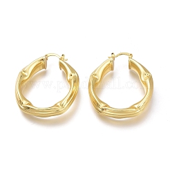 Orecchini a cerchio in ottone&nbsp;EJEW-H104-14G