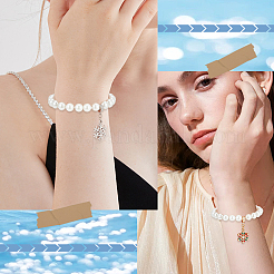 16 шт. 2-х цветные латунные трубчатые дужки&nbsp;KK-SC0005-59