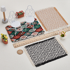 3 шт. 3-х цветные полиэстеровые украшения для витрин&nbsp;DIY-FG0008-08