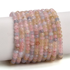 Chapelets de perles en jade blanc naturel teinté&nbsp;GG-CBAF9EE-A11-3x4mm