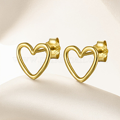 Boucles d'oreilles S925 Silver Love pour femmes - Bijoux pour rendez-vous romantiques&nbsp;OD0771-1