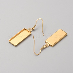 Фурнитура для сережек-подвесок из нержавеющей стали 304 STAS-WH0016-65G