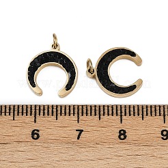 Подвески из нержавеющей стали 304 со стразами&nbsp;STAS-L290-44G