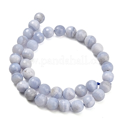 Натуральный голубой кружевной агат бисер нитей&nbsp;G-C280-B07-10mm