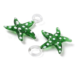 Подвески лэмпворк ручной работы&nbsp;LAMP-A004-05O