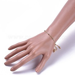Laiton bracelets de la chaîne de câble&nbsp;BJEW-JB04528-02