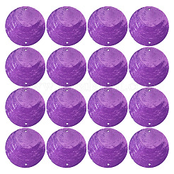 50 pz. Ciondoli per connettori in conchiglia naturale tinta&nbsp;SHEL-TA0001-18D