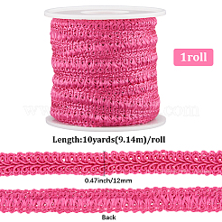 10 Yards Polyester-Spitzenbesatzband&nbsp;OCOR-GF0004-83D