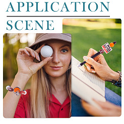 60шт пищевые экологически чистые силиконовые бусины&nbsp;SIL-TA0002-87