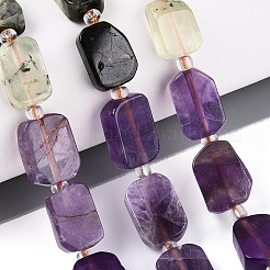 Нитки бусин для чакры из натурального лазурита&nbsp;G-T138-26A-08