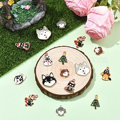 10шт 10 стиля подвески из сплава с эмалью&nbsp;ENAM-YW0006-99